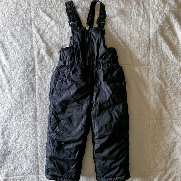 💕Nice Toddler Black Snow Suit Jumper 24M💕 - Picture 1 of 4